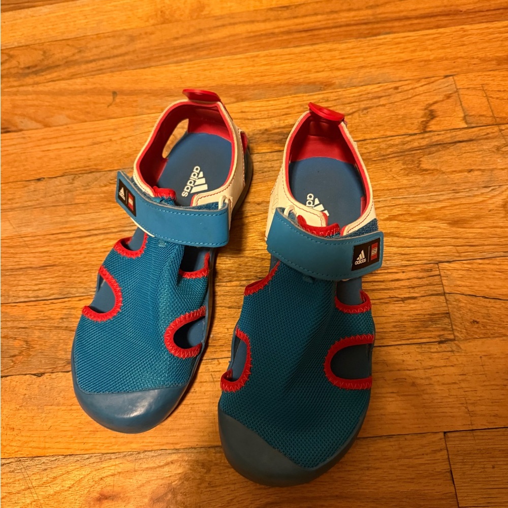 adidas Kids Blue and Red LEGO Sport Sandal